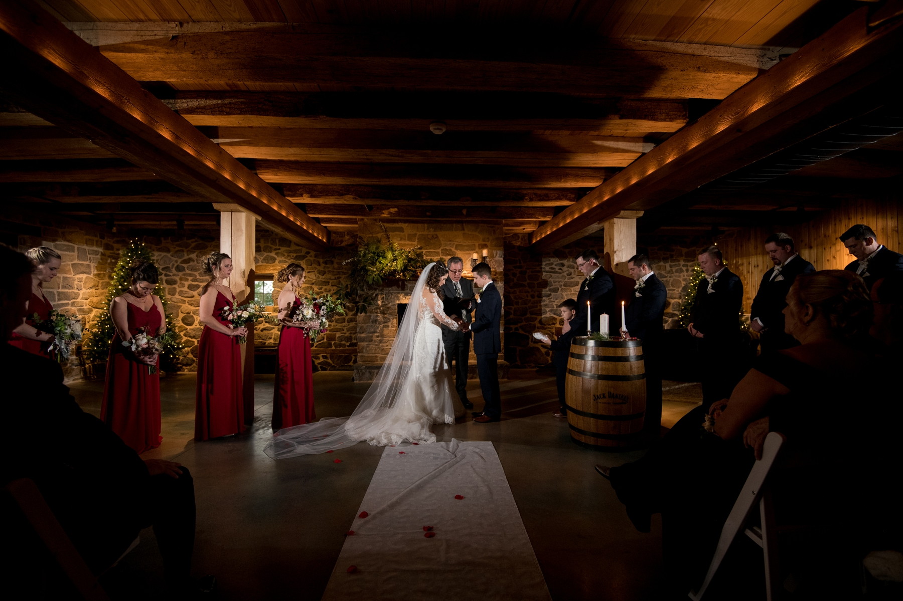 Harvest View Barn Hershey Farms Elizabethtown Pa wedding photography